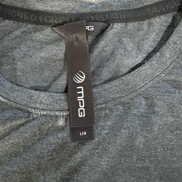 MPG Gray Relaxed Muscle Tee - Picture 2 of 4